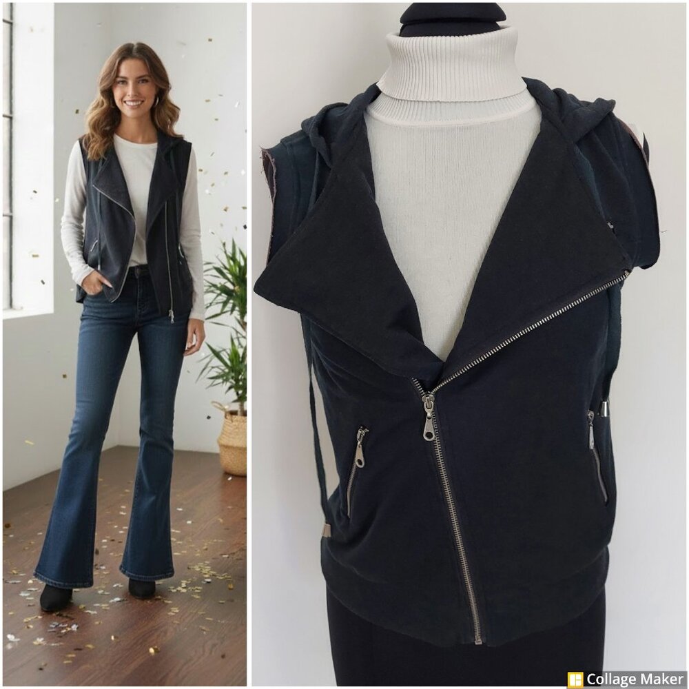 KUT From the Kloth vest, 100% cotton sz XS